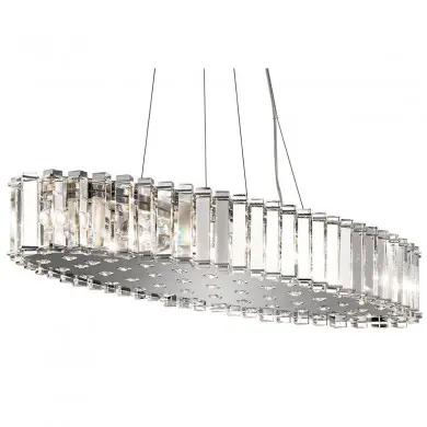 Suspension Crystal Skye 12x3W LED Chrome ELSTEAD LIGHTING KL CRYSTAL SKYE I L