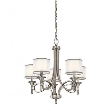 Lustre Lacey 5x60W Étain Antique ELSTEAD LIGHTING KL LACEY5 AP