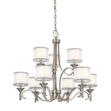 Lustre Lacey 9x60W Étain Antique ELSTEAD LIGHTING KL LACEY9 AP