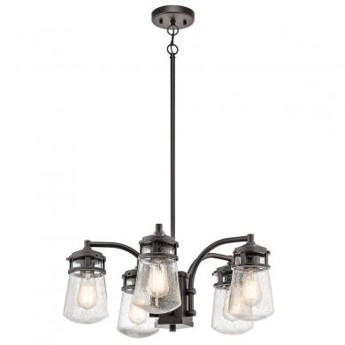 Lustre Lyndon 5x75W Bronze ELSTEAD LIGHTING KL LYNDON 5P AZ