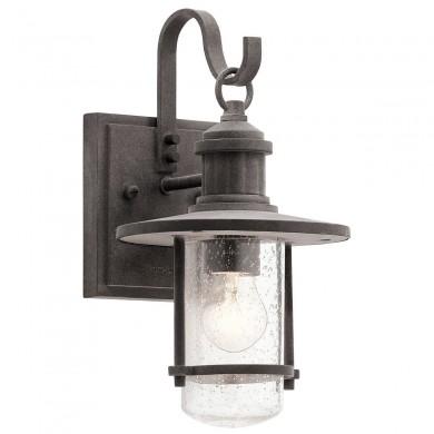 Applique Murale Riverwood 1x60W Zinc ELSTEAD LIGHTING KL RIVERWOOD2 S