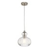 Suspension Riviera 1x60W Nickel Brossé H255mm ELSTEAD LIGHTING KL RIVIERA P A