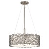 Suspension Silver Coral 3x100W Etain ELSTEAD LIGHTING KL SILVER CORAL P A