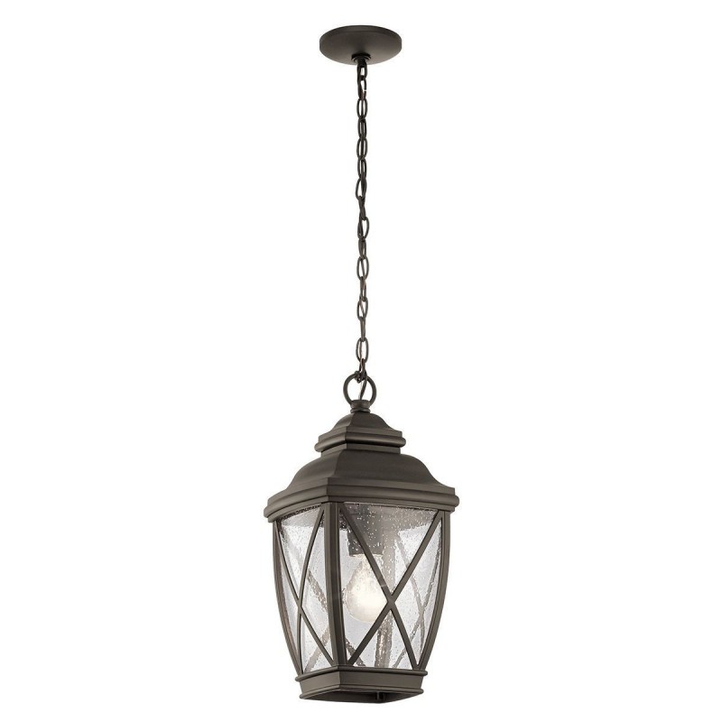 Suspension Tangier 1x60W Bronze Vieilli ELSTEAD LIGHTING KL TANGIER8 M