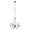 Lustre Waverly 5x60W Etain ELSTEAD LIGHTING KL WAVERLY5 CLP