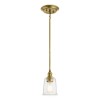 Suspension Waverly 1x60W Laiton Naturel ELSTEAD LIGHTING KL WAVERLY MP NBR