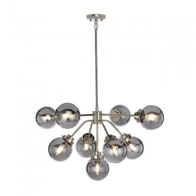 Suspension Kula 9x8W LED Nickel Poli ELSTEAD LIGHTING KULA9