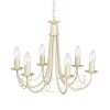 Lustre Minster 6x60W Ivoire Or ELSTEAD LIGHTING MN6 IV GOLD