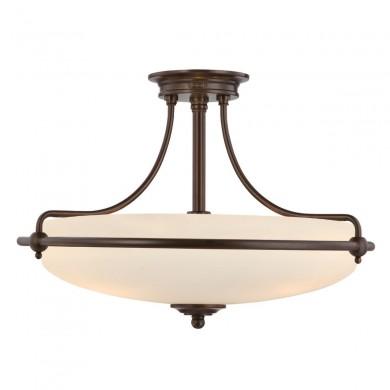 Plafonnier Griffin 4x100W Bronze ELSTEAD LIGHTING QZ GRIFFIN SFM PN