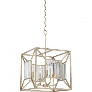 Suspension Lakeside 4x60W Or Vintage H661mm ELSTEAD LIGHTING QZ LAKESIDE4 P B