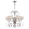 Lustre Madison Manor 5x3W LED Argent Impérial ELSTEAD LIGHTING QZ MADISON MANOR5 IS