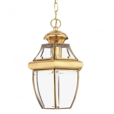 Suspension Newbury 1x100W Laiton Poli ELSTEAD LIGHTING QZ NEWBURY8 M PB