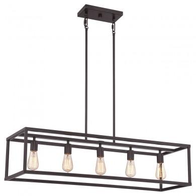 Suspension New Harbor 5x60W Bronze Occidental ELSTEAD LIGHTING QZ NEW HARBOR ISLE