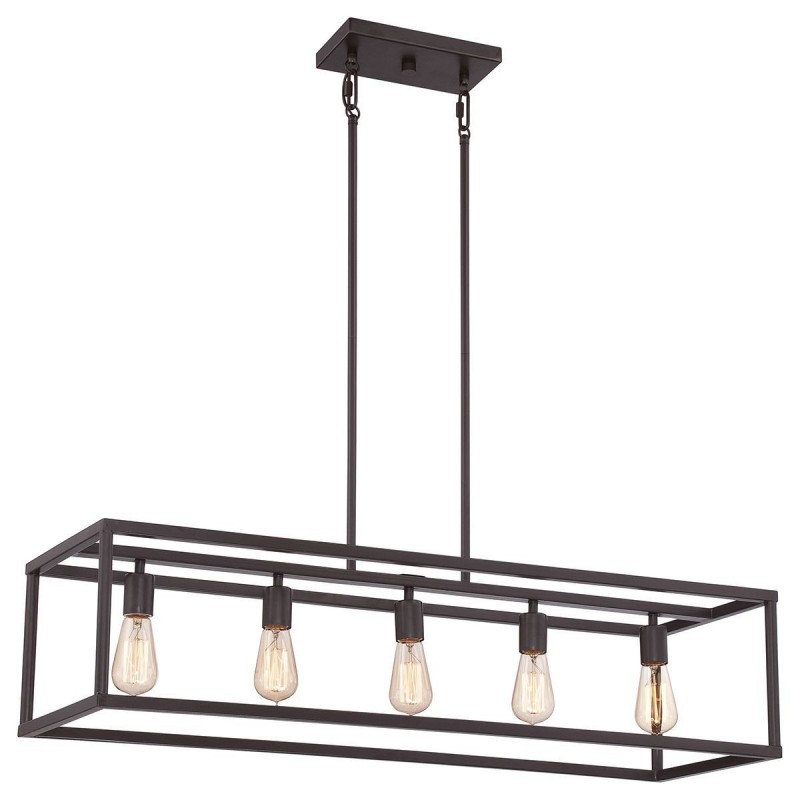 Suspension New Harbor 5x60W Bronze Occidental ELSTEAD LIGHTING QZ NEW HARBOR ISLE