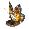 Lampe Tiffany Animal Lamps 1x3W LED Bronze ELSTEAD LIGHTING QZ OBUTTERFLY TL