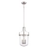 Suspension Penn Station 3x40W Nickel Brossé ELSTEAD LIGHTING QZ PENN STATION M BN