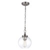 Suspension Tabby 1x60W Nickel Poli FEISS fetabbyps