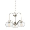 Suspension Trilogy 3x60W Nickel Brossé ELSTEAD LIGHTING QZ TRILOGY3 BN