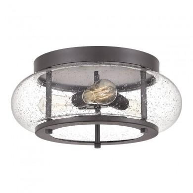 Plafonnier Trilogy 3x60W Bronze Vieilli ELSTEAD LIGHTING QZ TRILOGY FM OZ