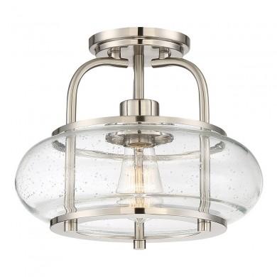 Plafonnier Trilogy 1x60W Nickel Brossé ELSTEAD LIGHTING QZ TRILOGY SFS BN