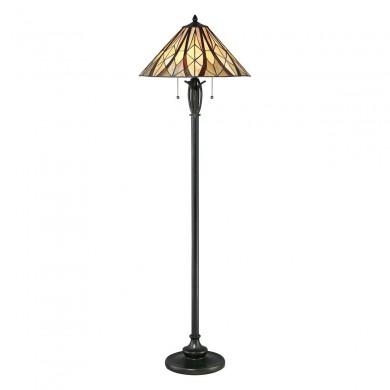 Lampadaire Tiffany Victory 2x60W Bronze ELSTEAD LIGHTING QZ VICTORY FL