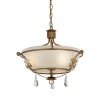 Suspension Windsor 3x60W Or Patiné ELSTEAD LIGHTING WINDSOR SF GOLD