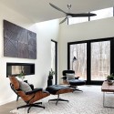 Ventilateur Plafond Design Airscrew 152cm Chromé Noir