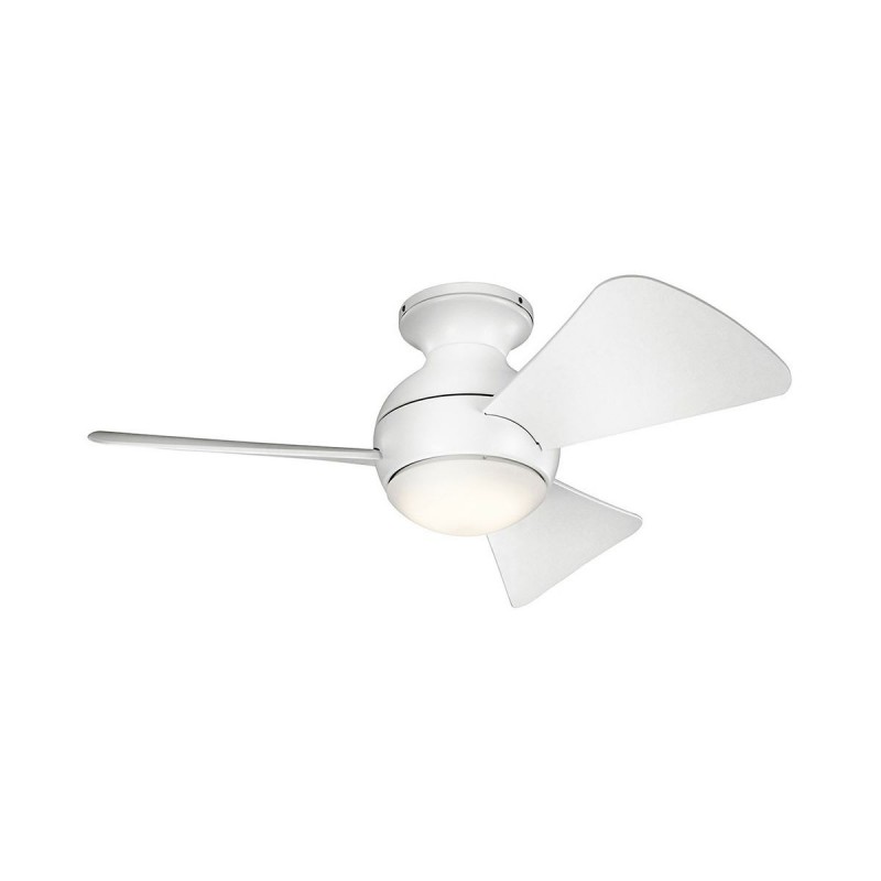 Ventilateur Plafond Sola 86cm Blanc ELS_KLF-SOLA-34-WHT KLF-SOLA-34-WHT Ventilateur Plafond Sola 86cm Blanc KICHLER KLF-SOLA-34-WHT