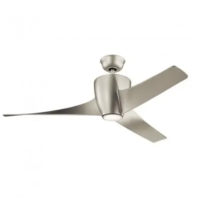 Ventilateur Plafond Phree 142cm Nickel Brossé ELS_KLF-PHREE-56-BN KLF-PHREE-56-BN Ventilateur Plafond Phree 142cm Nickel Brossé KICHLER KLF-PHREE-56-BN