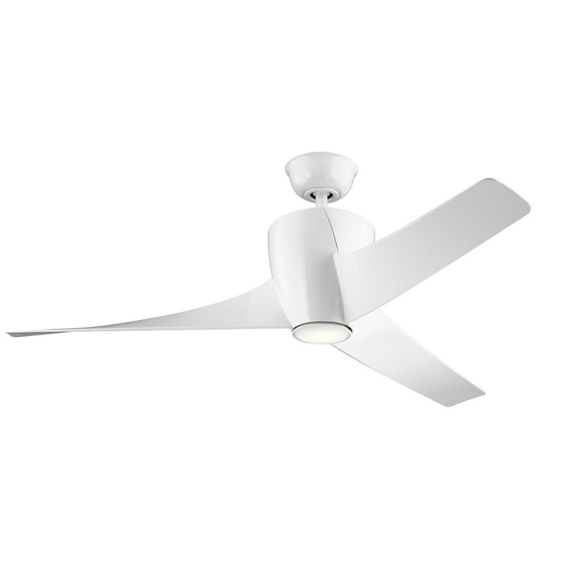 Ventilateur Plafond Phree 142cm Blanc ELS_KLF-PHREE-56-WHT KLF-PHREE-56-WHT Ventilateur Plafond Phree 142cm Blanc KICHLER KLF-PHREE-56-WHT