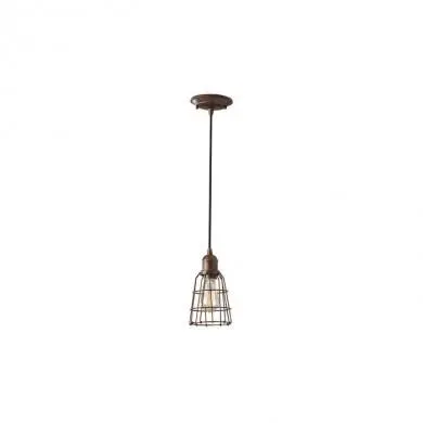 Suspension Industrielle Urban Renewal 1x100W Bronze foncé doré FEISS feurbanrwlpd