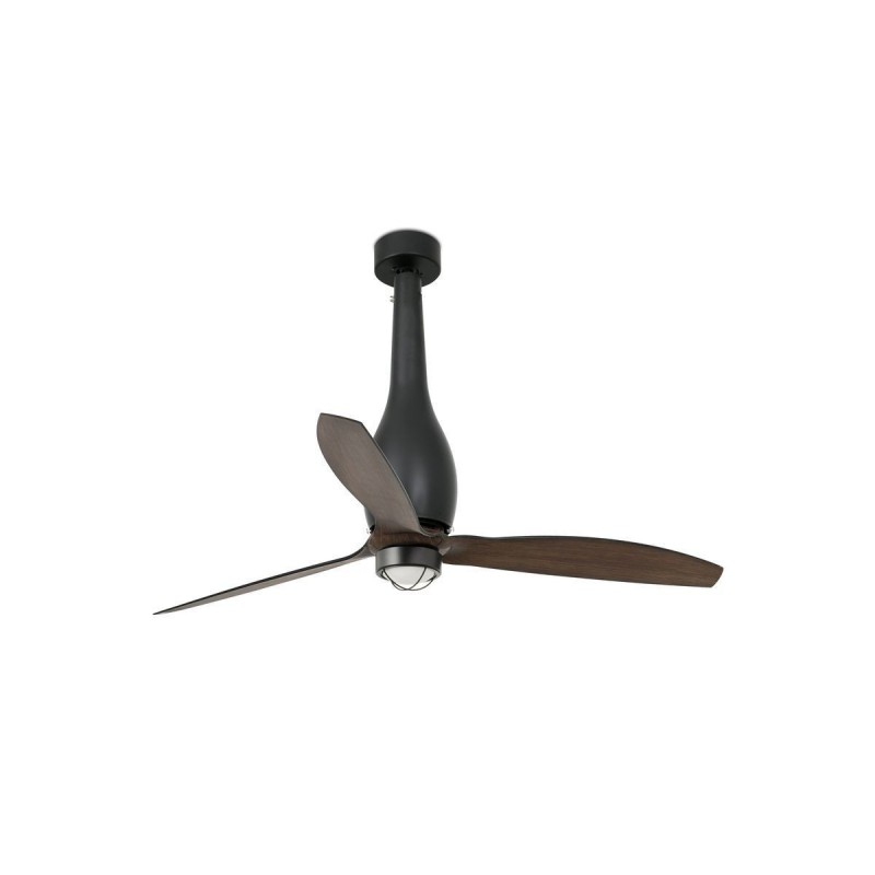 Ventilateur Plafond Eterfan LED 128cm Noir bois FAR_32004-10 32004-10 Ventilateur Plafond Eterfan LED 128cm Noir bois FARO 32004-10