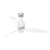 Ventilateur Plafond Mini Eterfan LED 128cm Blanc Brillant transparent FARO 32020-9
