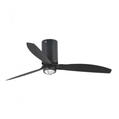 Ventilateur Plafond Mini Tube Fan LED 128cm Noir FAR_32043-10 32043-10 Ventilateur Plafond Mini Tube Fan LED 128cm Noir FARO 32043-10