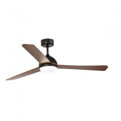 Ventilateur Plafond Grid LED 132cm Noir mat Marron FAR_33345-2 33345-2 Ventilateur Plafond Grid LED 132cm Noir mat Marron FARO 33345-2