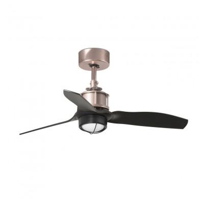 Ventilateur Plafond Just Fan LED 81cm Cuivre noir FARO 33427-10