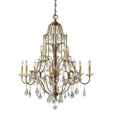 Lustre Forme Montgolfiere Valentina Bronze 12x60W E14 ELS_fevalentina12 FE-VALENTINA12 Lustre Forme Montgolfiere Valentina Bronze 12x60W E14 FEISS FE-VALENTINA12