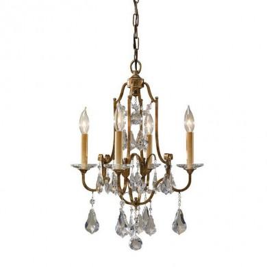 Lustre Valentina Bronze 4x60W E14 FEISS FE-VALENTINA4