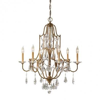 Lustre Valentina Bronze 6x60W E14 FEISS FE-VALENTINA6