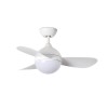 Ventilateur Plafond Hvar LED 97cm Blanc mat FARO 34300