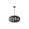 Lustre Woodstock 6x40W Noir FEISS fewoodstockpl