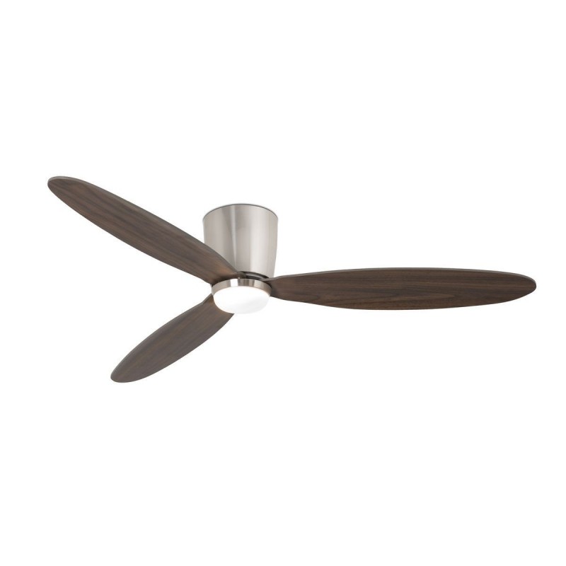 Ventilateur Plafond Nias LED 132cm Nickel Noyer FAR_33472N-6 33472N-6 Ventilateur Plafond Nias LED 132cm Nickel Noyer FARO 33472N-6