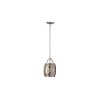 Suspension Zara 1x60W Argent FEISS fezarap