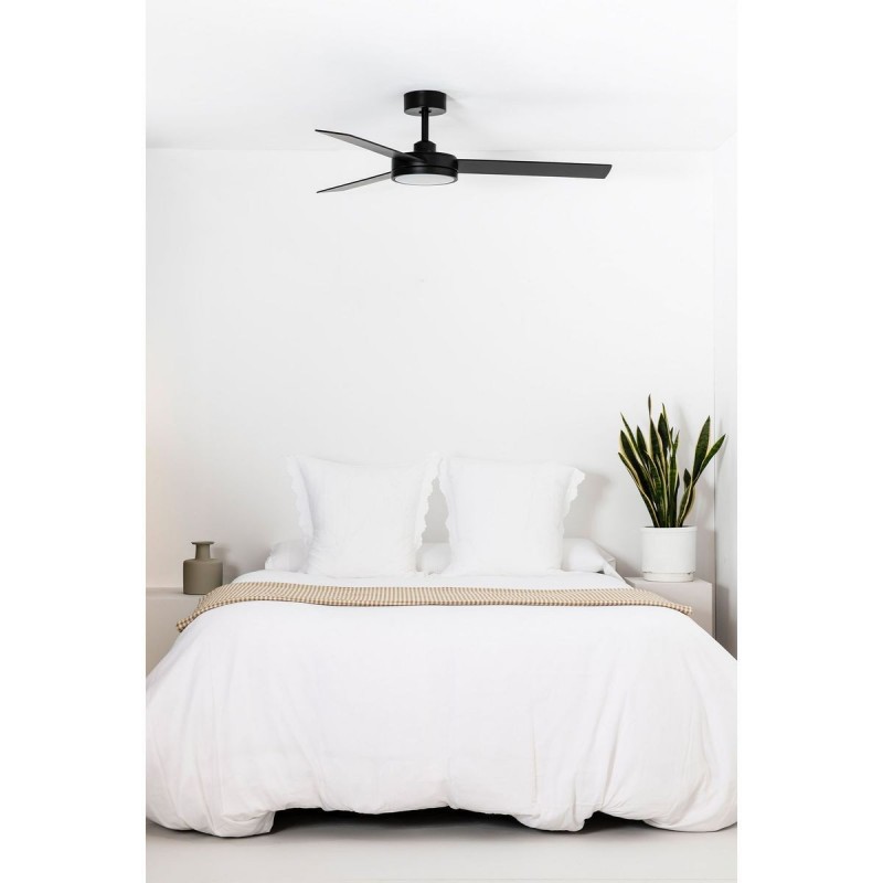 Ventilateur Plafond Barth LED 132cm Noir mat FARO 34261