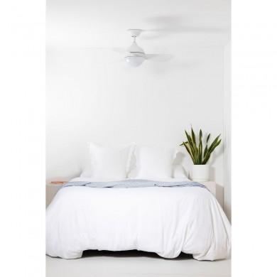 Ventilateur Plafond Hvar LED 97cm Blanc mat FARO 34300