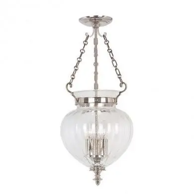Suspension Interieur Finsbury Park Nickel 3x60W E14 D275mm ELSTEAD LIGHTING FP-P-M POL NCKL