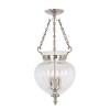 Suspension Interieur Finsbury Park Nickel 3x60W E14 D275mm ELSTEAD LIGHTING FP-P-M POL NCKL