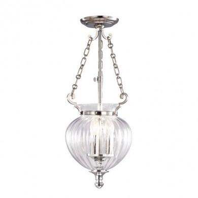 Suspension Interieur Finsbury Park Nickel 3x60W E14 D220mm ELSTEAD LIGHTING FP-P-S POL NCKL