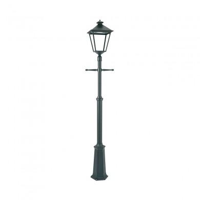 Lampadaire extérieur London 17,5W LED Noir NORLYS 4124SV