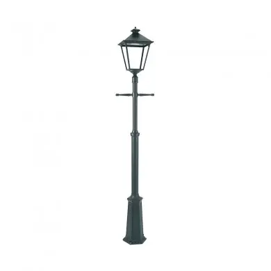Lampadaire extérieur London 17,5W LED Noir NORLYS 4124SV